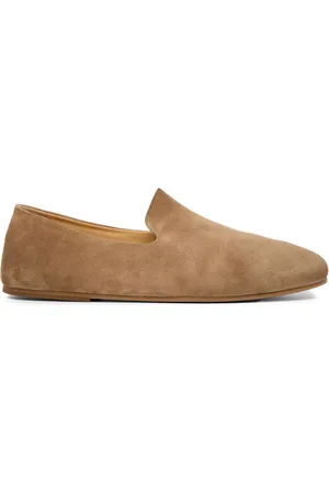 MARSÈLL Mocassins en daim à bout rond