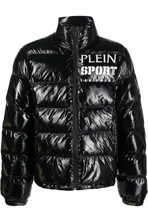 Philipp Plein Doudoune à logo imprimé