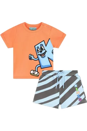 Kenzo Short à imprimé graphique