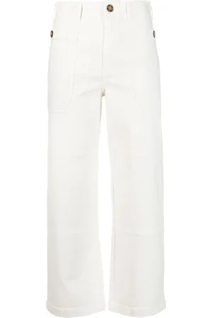 Frame Pantalon droit à poches multiples