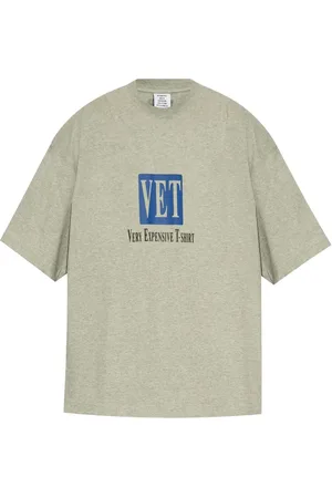 Vetements T-shirt en coton à logo imprimé