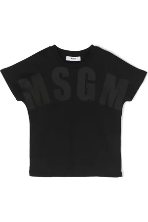 Msgm T-shirt en coton à logo imprimé