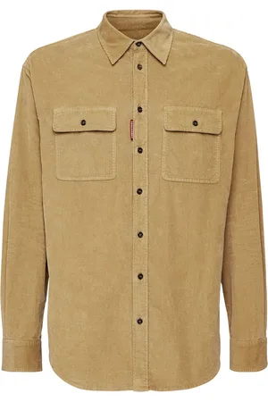Dsquared2 Chemise côtelée à manches longues