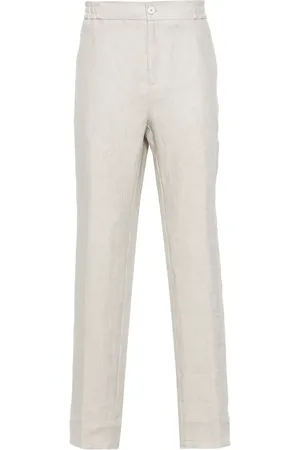 Etro Pantalon à motif de chevrons