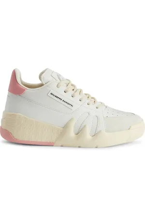 Giuseppe Zanotti Baskets en cuir Talon à patch logo