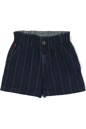 Ralph Lauren Short en jean à fines rayures