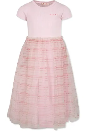 Marni Robe à logo brodé