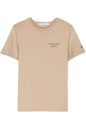Calvin Klein T-shirt en coton à logo imprimé