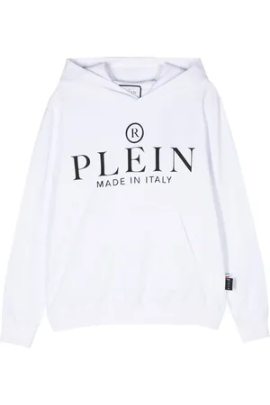 Philipp Plein Hoodie en coton à logo appliqué