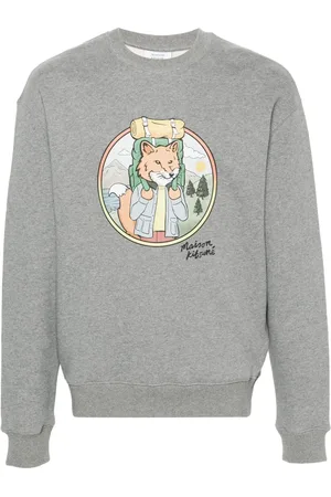 Maison Kitsuné Sweat à imprimé graphique