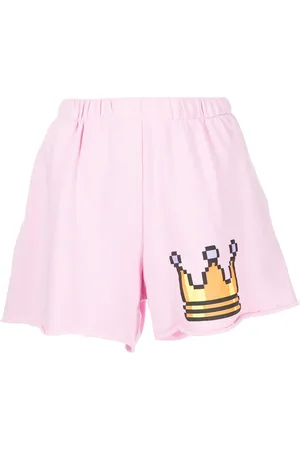 Natasha Zinko Short à imprimé graphique