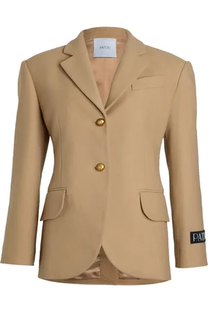 Patou Veste à taille ceinturée
