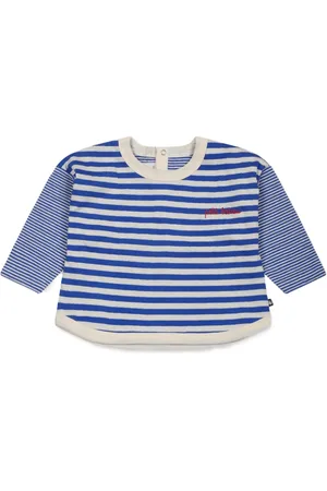 Petit Bateau T-shirt en coton à rayures