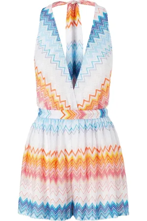 Missoni Combishort à motif zigzag