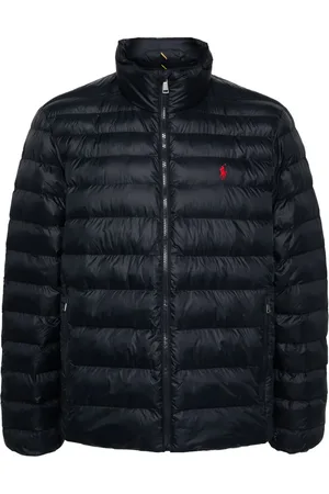 Ralph Lauren Veste zippée à logo brodé