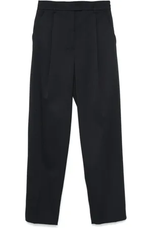 BLANCA Pantalon court à détails plissés