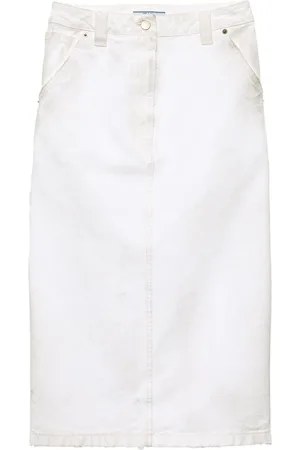 Prada Jupe crayon en toile