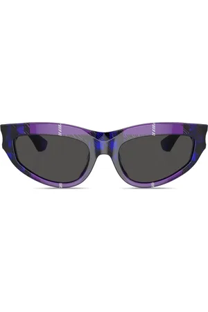 Burberry Lunettes de soleil à monture papillon