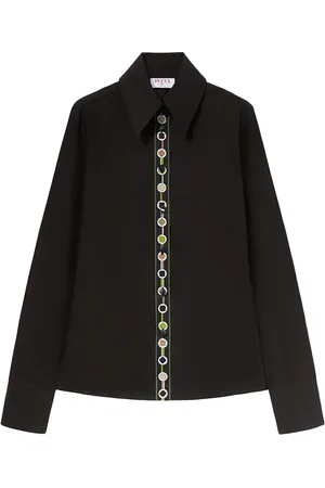 Puccini Chemise en soie à imprimé Vivara