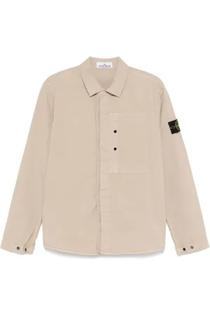 Stone Island Chemise à patch Compass