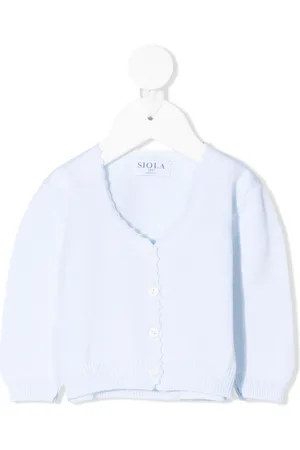SIOLA Cardigan à bords festonnés