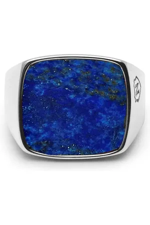 Nialaya Chevalière sertie de lapis-lazuli