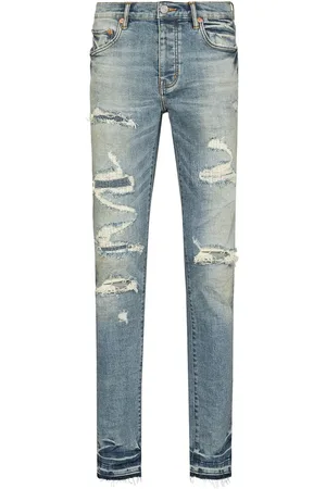 Purple Brand Jean P001 Vintage skinny à effet usé