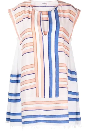 Lemlem Robe caftan Eskedar à rayures
