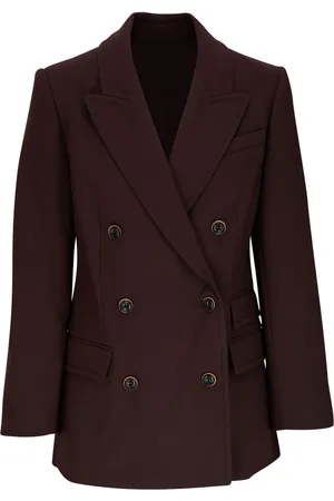 ZIMMERMANN Blazer croisé à revers cranté