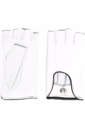 Manokhi Gants à détails de coutures