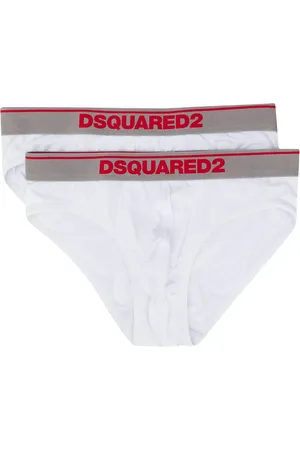 Dsquared2 Lot de deux slips à bande logo