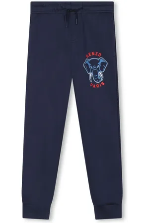 Kenzo Pantalon de jogging à logo imprimé