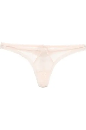 Kiki de Montparnasse String Dahlia en dentelle