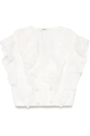 Sandro Blouse à volants