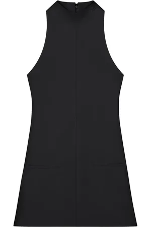 Courrèges Robe trapèze à design sans manches