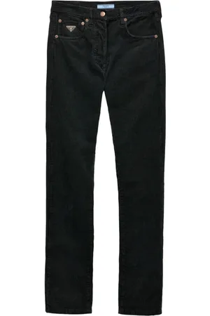 Prada Jean cigarette à patch logo