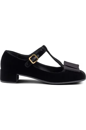 Prada Escarpins en velours 35 mm