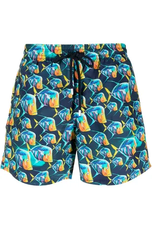 Vilebrequin Short de bain Moorea à imprimé graphique