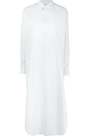 Auralee Robe-chemise à rayures