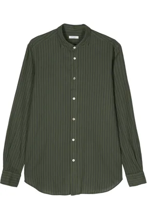 Boglioli Chemise rayée à manches longues