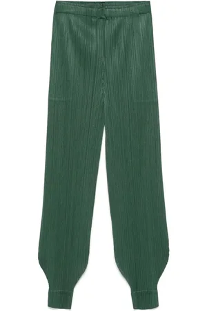 PLEATS PLEASE ISSEY MIYAKE Pantalon à design plissé