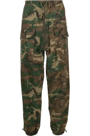 Givenchy Pantalon imprimé en coton à poches cargo