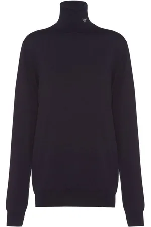 Prada Pull en laine à col roulé
