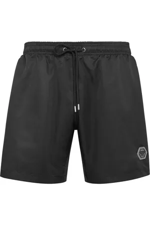 Philipp Plein Short à logo appliqué
