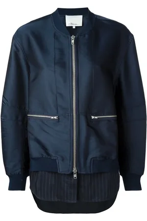 3.1 Phillip Lim Veste bomber à design superposé