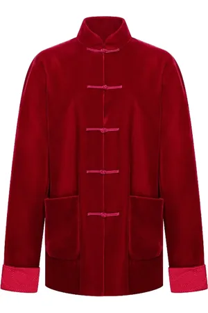 SHANGHAI TANG Veste Tang en velours
