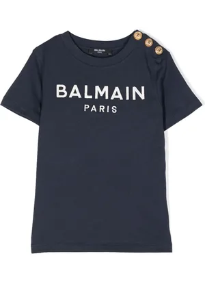 Balmain T-shirt à logo brodé