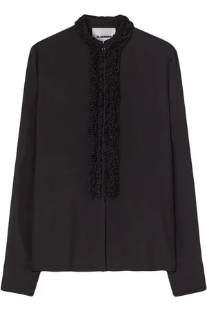 Jil Sander Chemise mi-longue à volants