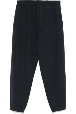 Emporio Armani Pantalon de jogging à logo en jacquard