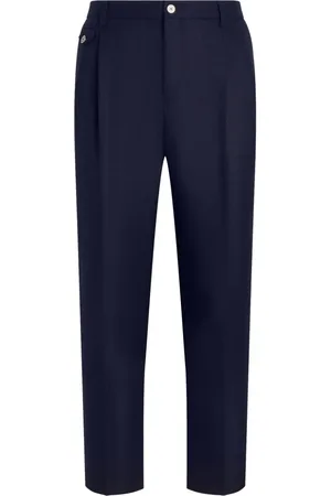 Dolce & Gabbana Pantalon de costume à coupe droite